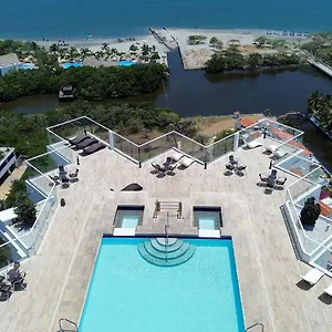 Apartamento Apto Con Servicio De Playa, Terraza Con Vista 360